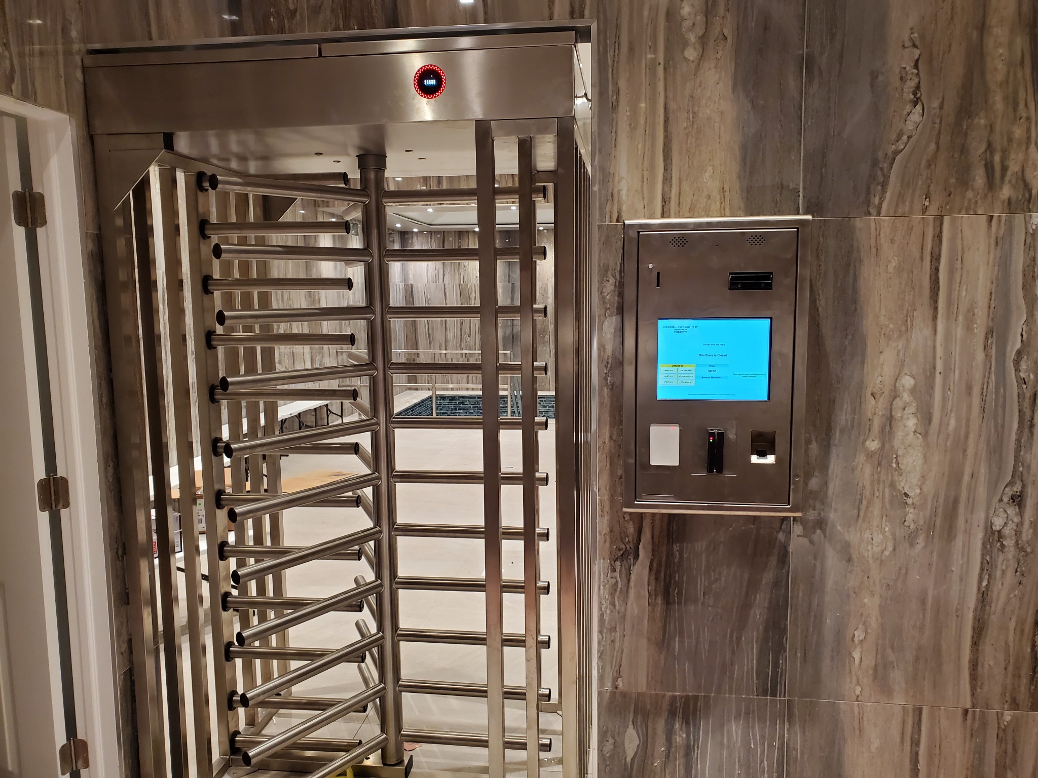 New system installed